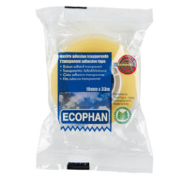 NASTRO ADESIV. Ecophan 19mmx33mt in caramella Eurocel