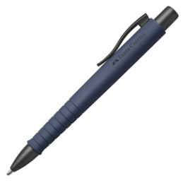 Penna a sfera 0,7mm Poly Ball Urban fusto navy blu Faber Castell