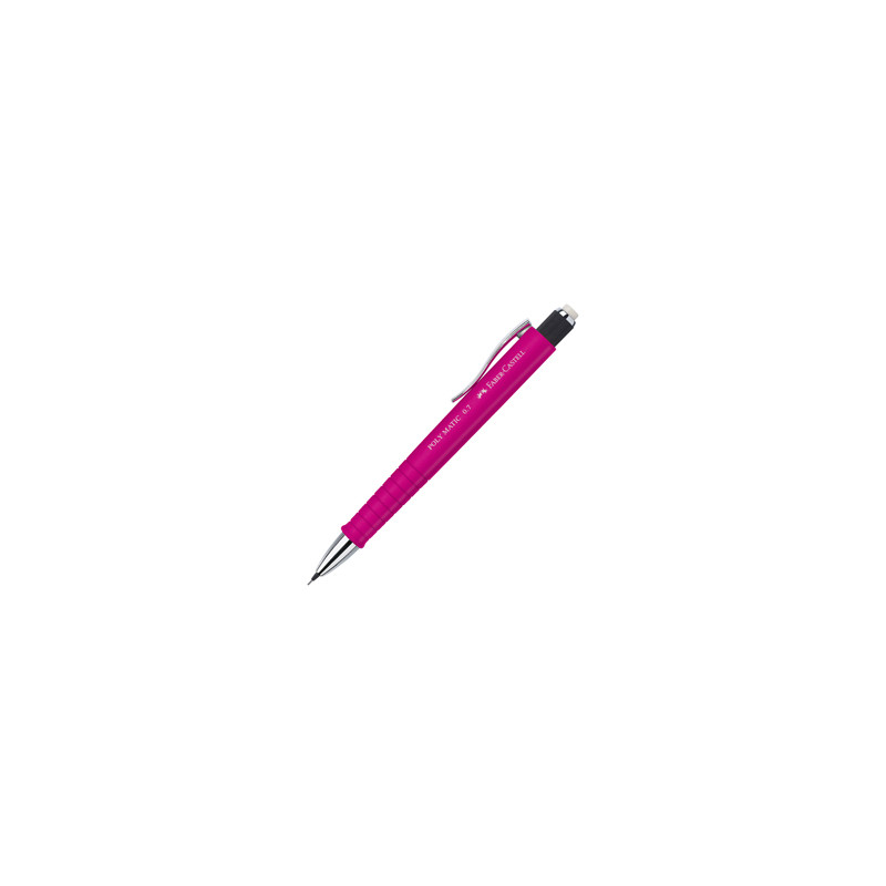 Portamine 0,7MM Poly Matic fusto rosa FABER CASTELL