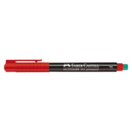 PENNARELLO MULTIMARK ROSSO 0,6 FINE FABER-CASTELL