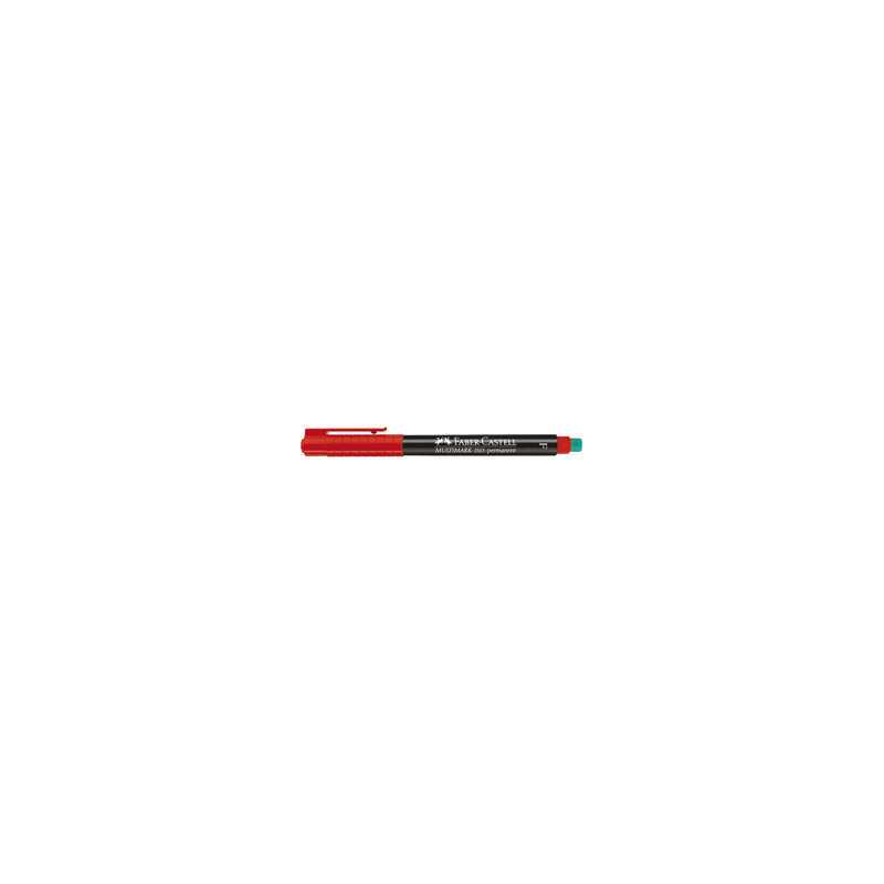 PENNARELLO MULTIMARK ROSSO 0,6 FINE FABER-CASTELL