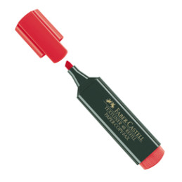 EVIDENZIATORE TEXTLINER ROSSO FABER-CASTELL