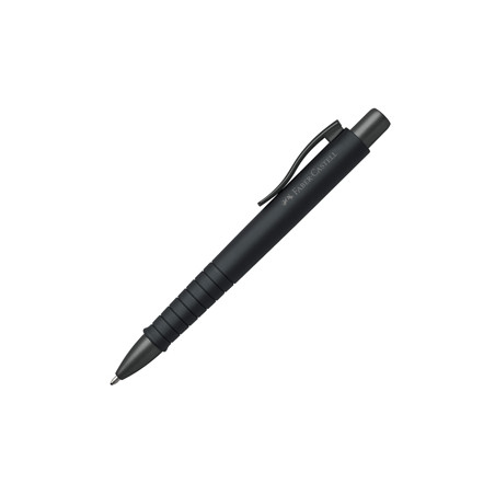 Penna a sfera 0,7mm Poly Ball Urban fusto all black Faber Castell