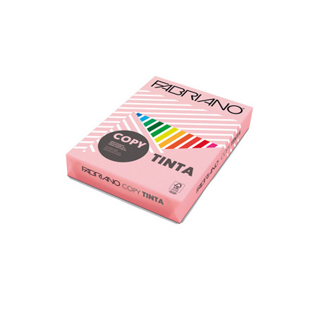 CARTA COPY TINTA A4 160gr 250fg col.tenui ROSA CIPRIA FABRIANO