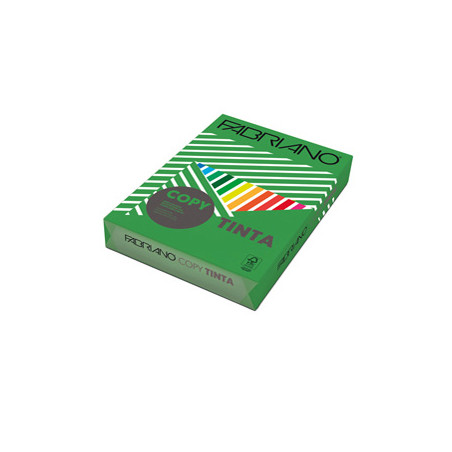 CARTA COPY TINTA A4 160gr 250fg col.forti VERDE FABRIANO