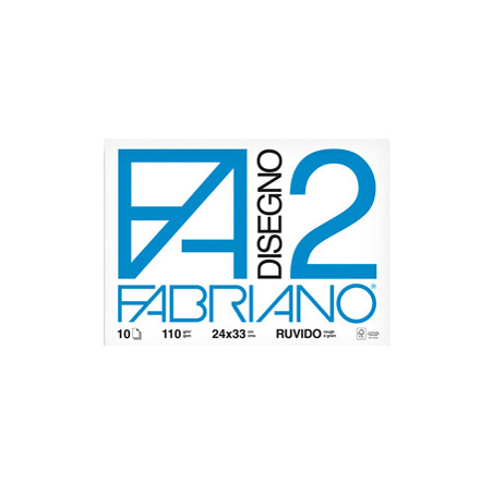 ALBUM P.M. FABRIANO2 (24X33CM) 10FG 110GR RUVIDO