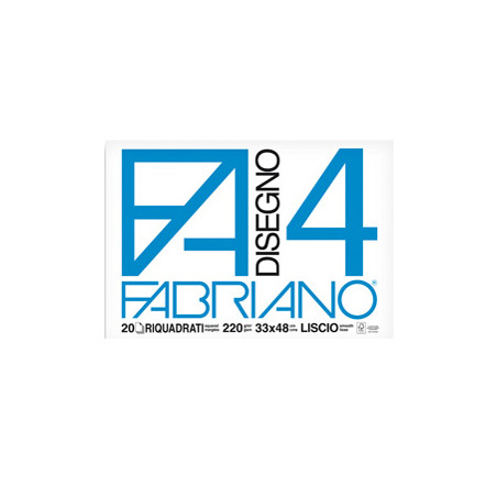 ALBUM FABRIANO4 (33X48CM) 220GR 20FG LISCIO SQUADRATO