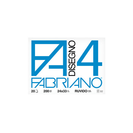 ALBUM FABRIANO4 (24X33CM) 200GR 20FG RUVIDO