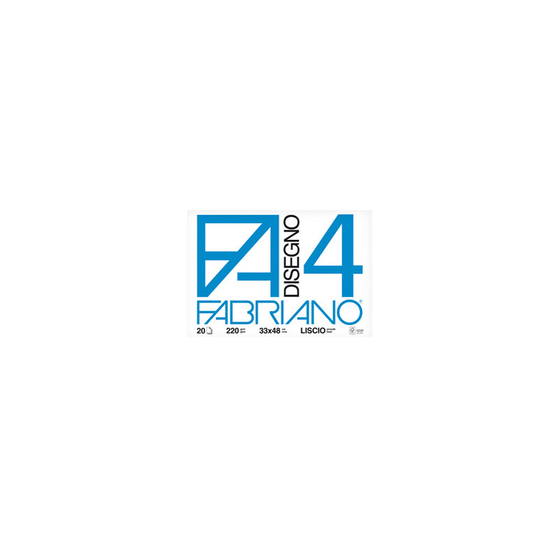 ALBUM FABRIANO4 (33X48CM) 220GR 20FG LISCIO
