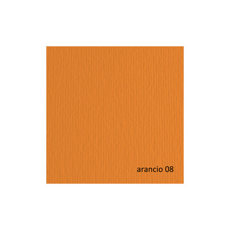 BLISTER 20FG CARTONCINO 50X70 220GR ARANCIO 108 FABRIANO ELLE ERRE