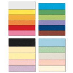 Conf.10 cartoncino Bristol Color 200gr 100x70cm scarlatto 61 Favini