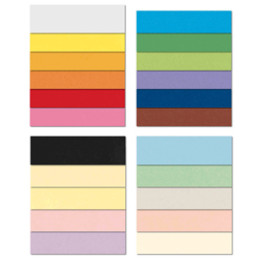 Conf.10 cartoncino Bristol Color 200gr 100x70cm celeste 08 Favini