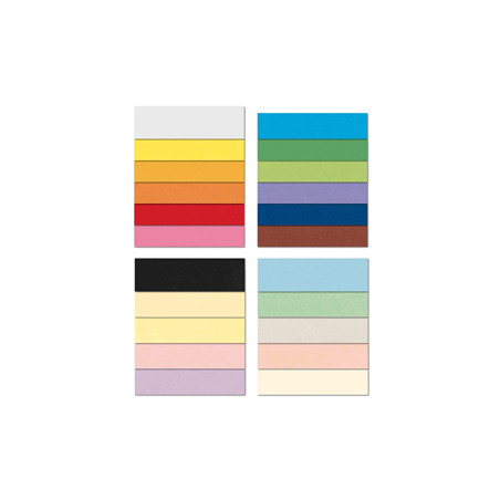 Conf.10 cartoncino Bristol Color 200gr 100x70cm celeste 08 Favini