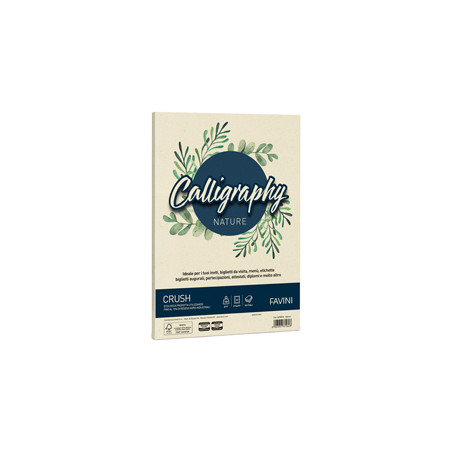 Carta CALLIGRAPHY NATURE A4 50fg 100gr agrumi FAVINI