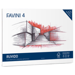 ALBUM FAVINI 4 33X48CM 220GR 20FG RUVIDO