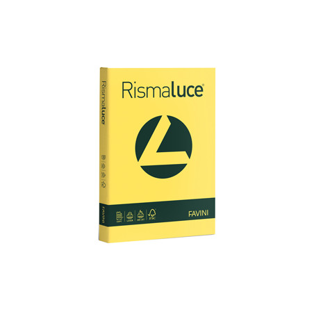 Carta RISMALUCE STANDARD A4 90gr 300fg giallo sole 53 Favini