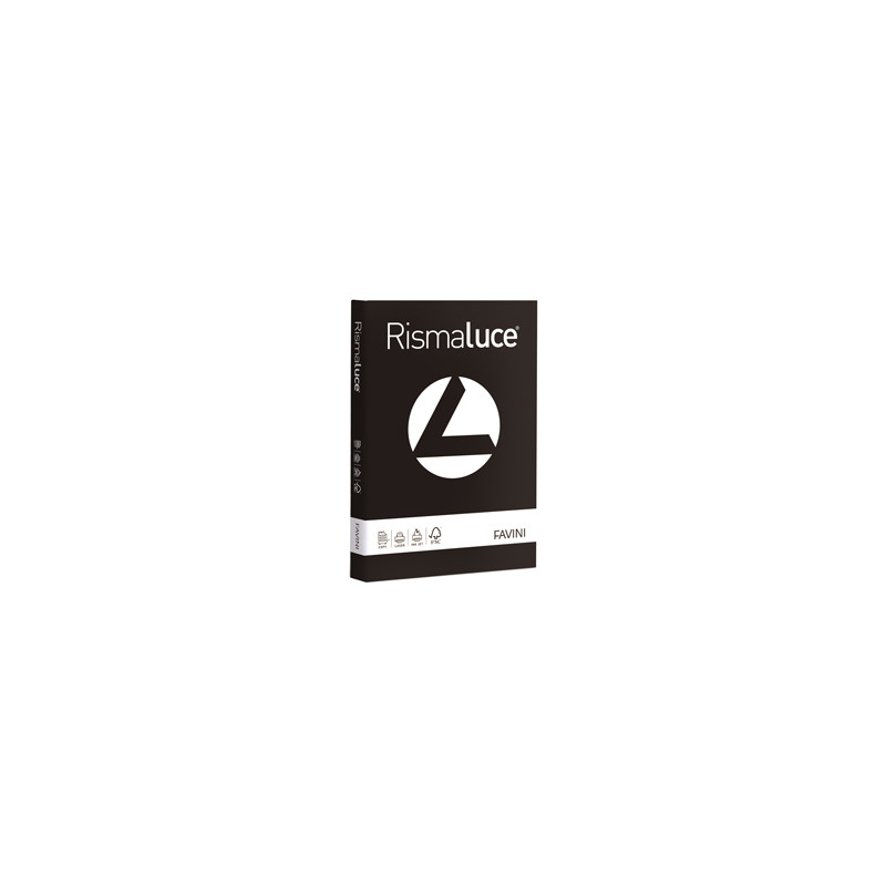 Carta RISMALUCE STANDARD A4 90gr 300fg nero 63 Favini