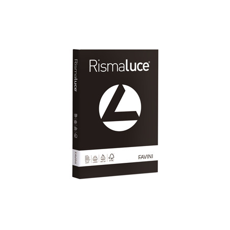 Carta RISMALUCE STANDARD A4 90gr 300fg nero 63 Favini