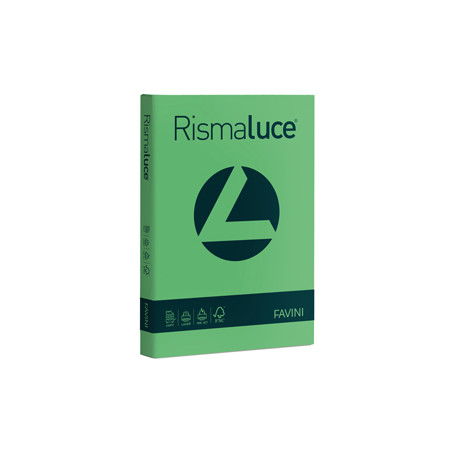 Carta RISMALUCE 140gr A4 200fg verde 60 FAVINI