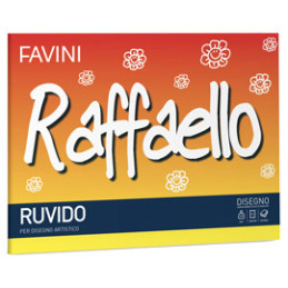 ALBUM RAFFAELLO 24X33CM 100GR 20FG RUVIDO