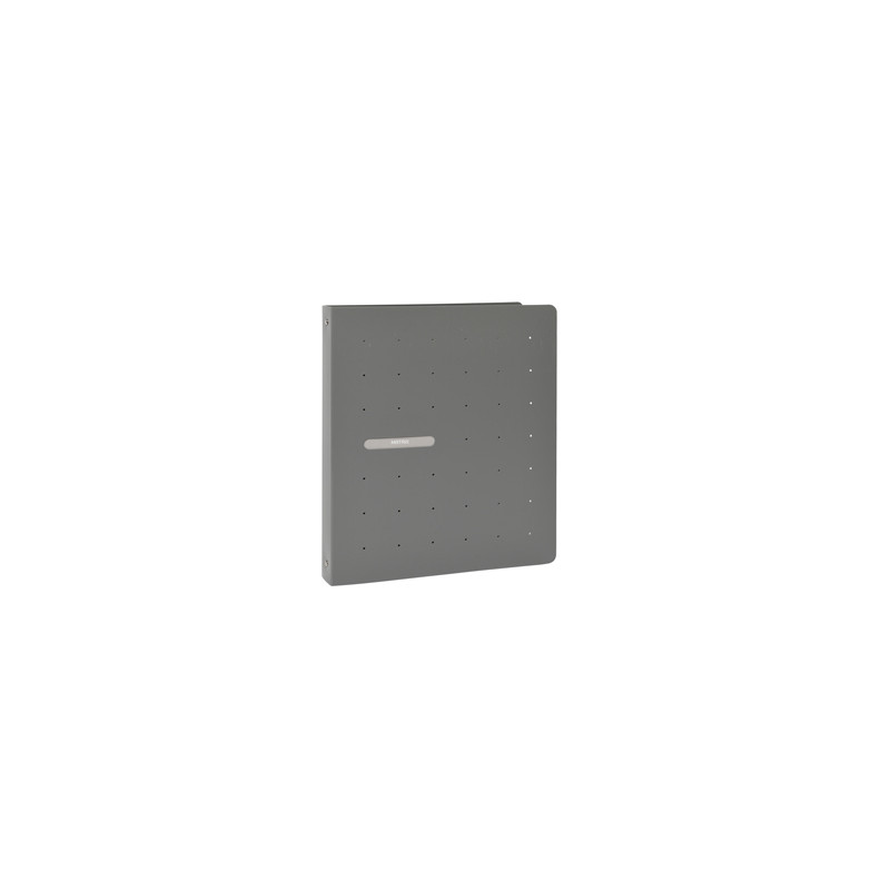 Raccoglitore PP 4 anelli tondi MATRIX grigio D30 22x30cm FAVORIT