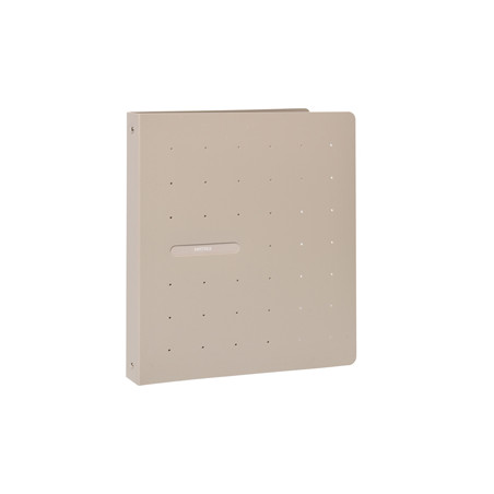 Raccoglitore PP 4 anelli tondi MATRIX beige D30 22x30cm FAVORIT