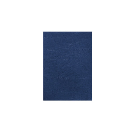 100 Copertine A4 cartoncino groffrato semilpelle 240g royal blu