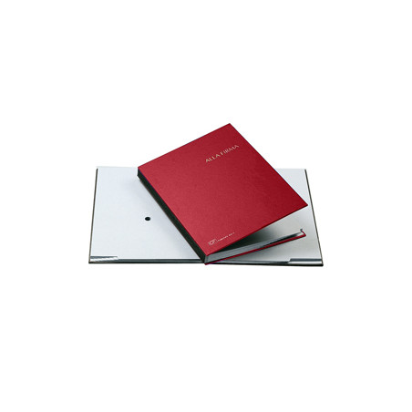 LIBRO FIRMA 14 PAGINE 24X34CM ROSSO 614-A FRASCHINI