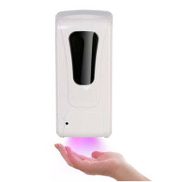 Dispenser automa  a riempimento 1LT bianco Gelly Plus con luce UV