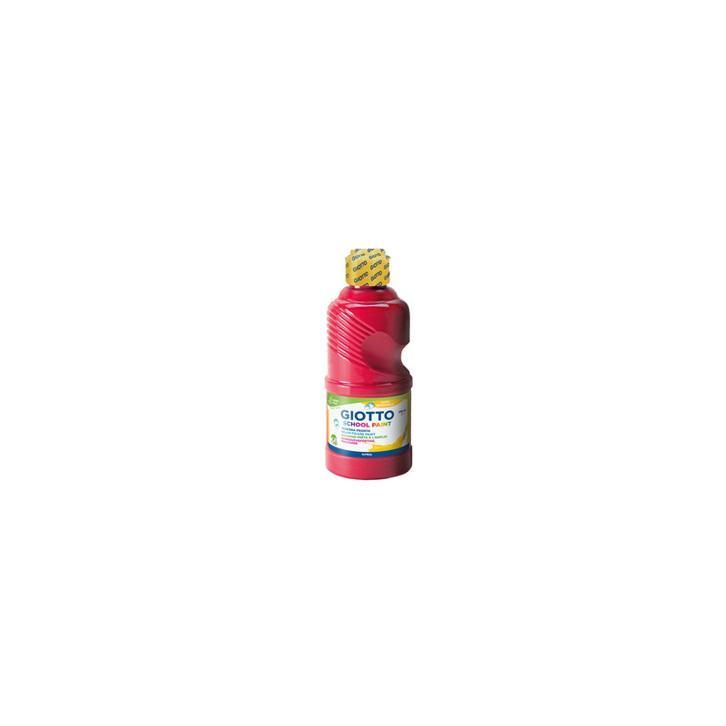 TEMPERA PRONTA 250ML lavabile GIOTTO ROSSO