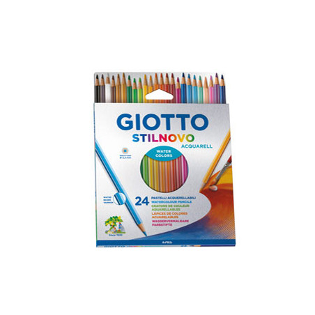 ASTUCCIO 24 PASTELLI STILNOVO ACQUARELL GIOTTO