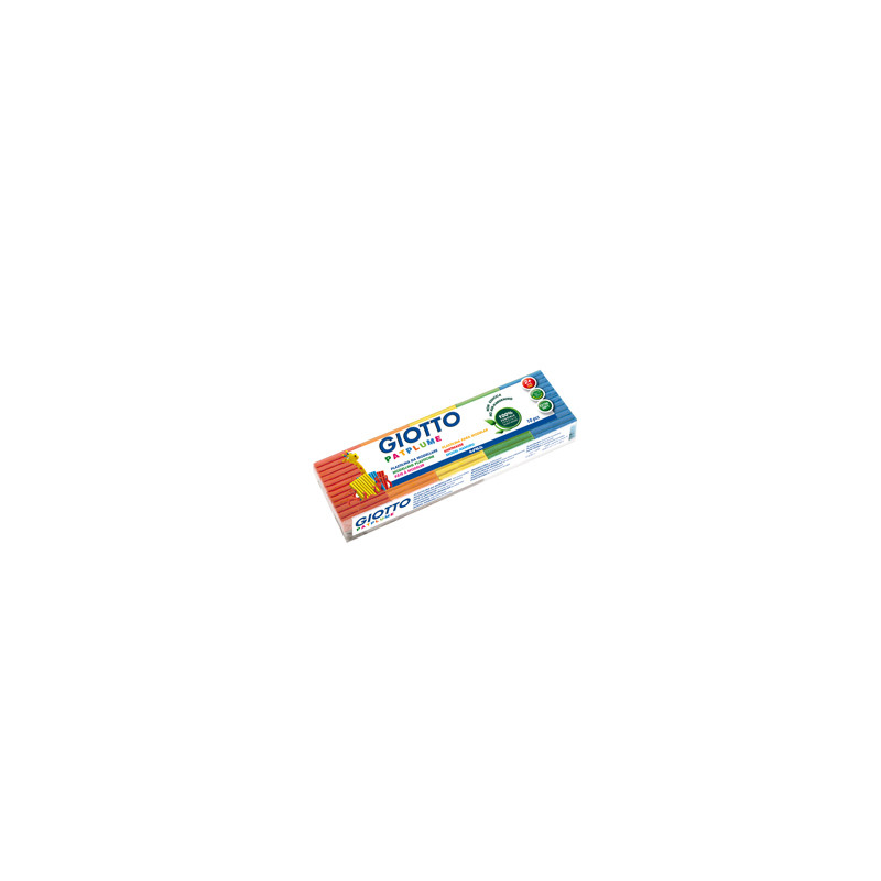 Panetti Plastilina Patplume 10 colori x 50gr GIOTTO