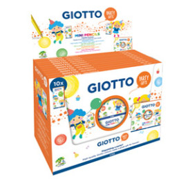 Set 10 astucci da 6 mini matite colorate Party Gifts Giotto