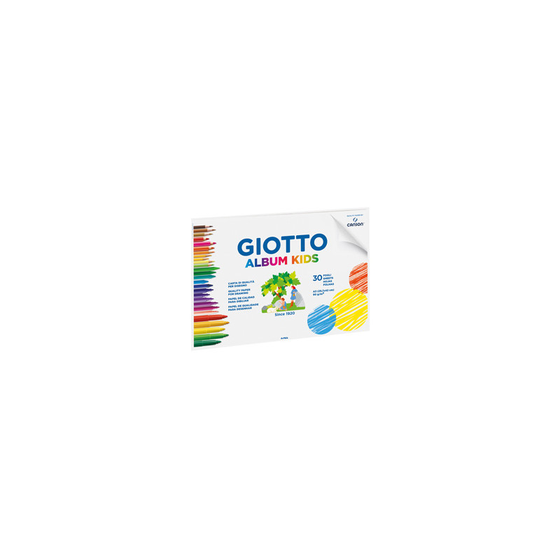 Album Little Kids 2+ f.to A3 90gr 30fg Giotto