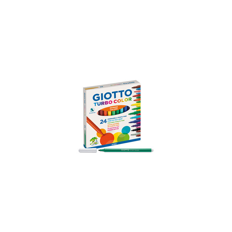 ASTUCCIO 24 PENNARELLI TURBOCOLOR GIOTTO