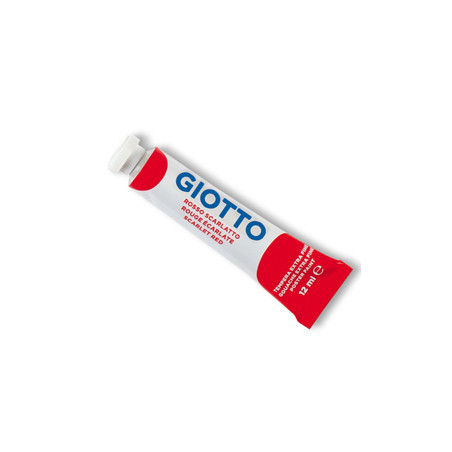 TEMPERA GIOTTO TUBO 4 (12ML) ROSSO SCARLATTO 08