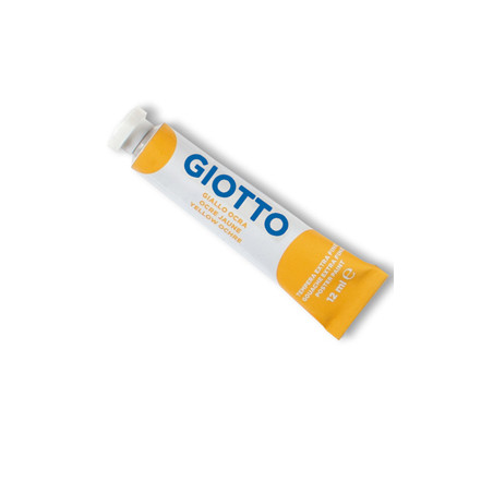 TEMPERA GIOTTO TUBO 4 (12ML) GIALLO OCRA 21