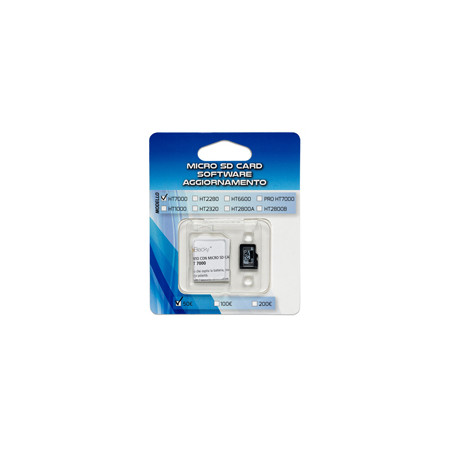 MICRO SD CARD aggiornamento 100/200€ verificabanconote HT2320