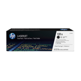 CONFEZIONE DI 2 TONER NERO   131X