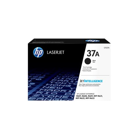 TONER NERO   37A LASERJET ENTERPRISE SERIE M631-M632-M633-M607-M608-M609