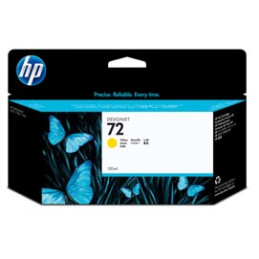 CARTUCCIA D'INK HP 72 GIALLO DA 130 ML CON INK HP VIVERA