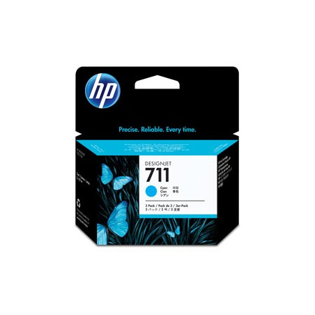 3 CARTUCCE INK   711DA 29 ML CIANO