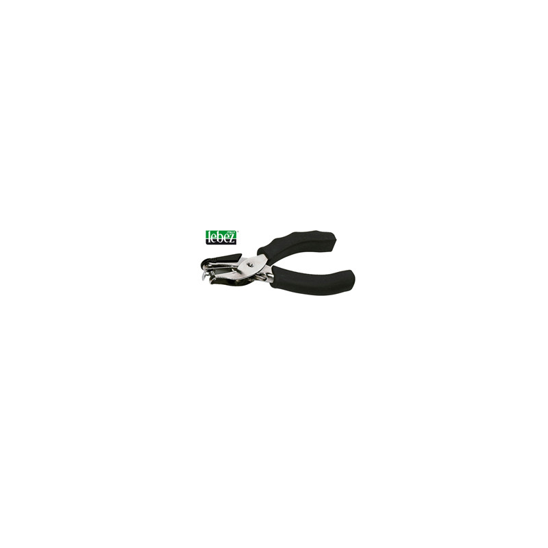 Perforatore a pinza 1 foro 6mm impugnatura gommata 5840 LEBEZ