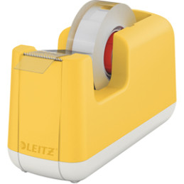 Dispenser per NASTRO ADESIV. giallo Cosy Leitz