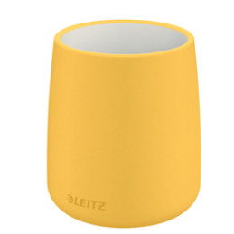 Porta penne in ceramica Giallo Cosy Leitz