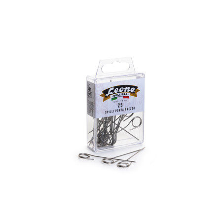 25 spilli portaprezzi inox - APSIPP Leone