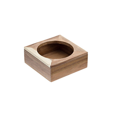 Supporto caraffa in bamboo 20x20x8cm naturale Leone