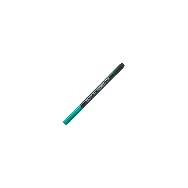 Pennarello a 2 punte AQUA BRUSH DUO verde notte LYRA