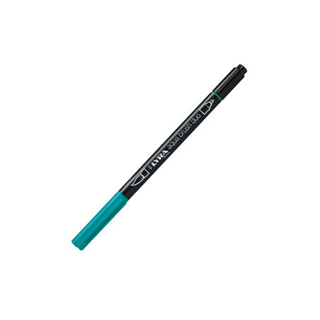 Pennarello a 2 punte AQUA BRUSH DUO verde Paolo Veronese LYRA L6520061