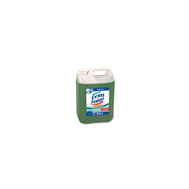 DETERGENTE PAVIMENTI DISINFETTANTE LYSOFORM 5 LITRI FRESCHEZZA ALPINA